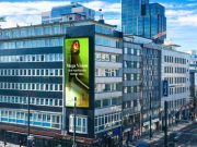 Der Mega Screen von Ströer in Düsseldorf