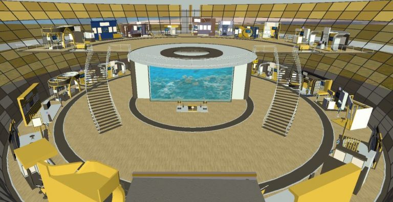 Messehalle zum Mitnehmen