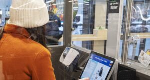 Self-Checkout bei Aldi Süd