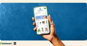 Die Aldi Express-App von Aldi und Instacart
