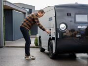 Rewe testet hochautomatisiertes Lieferfahrzeug im Realbetrieb